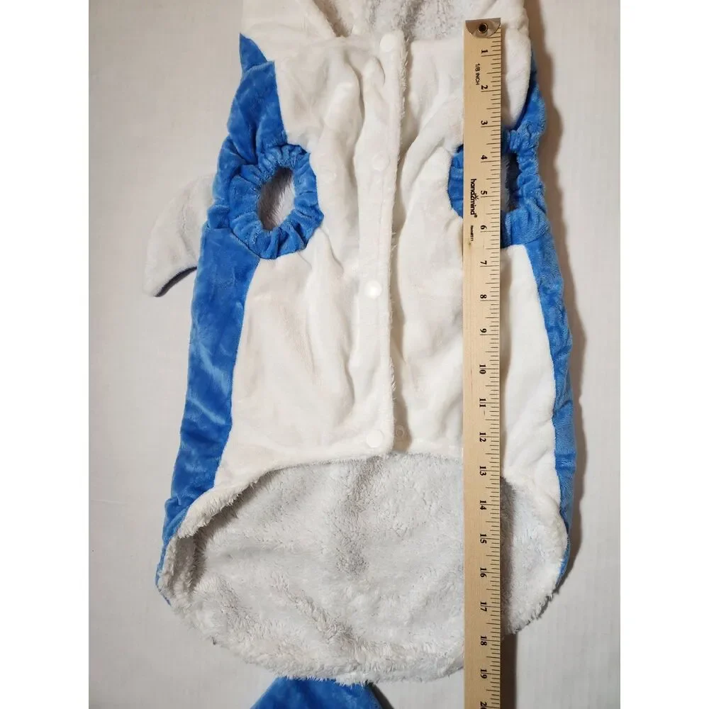 Shark Pet Costume for Dogs – Snap Closure | Funny Pet Outfit